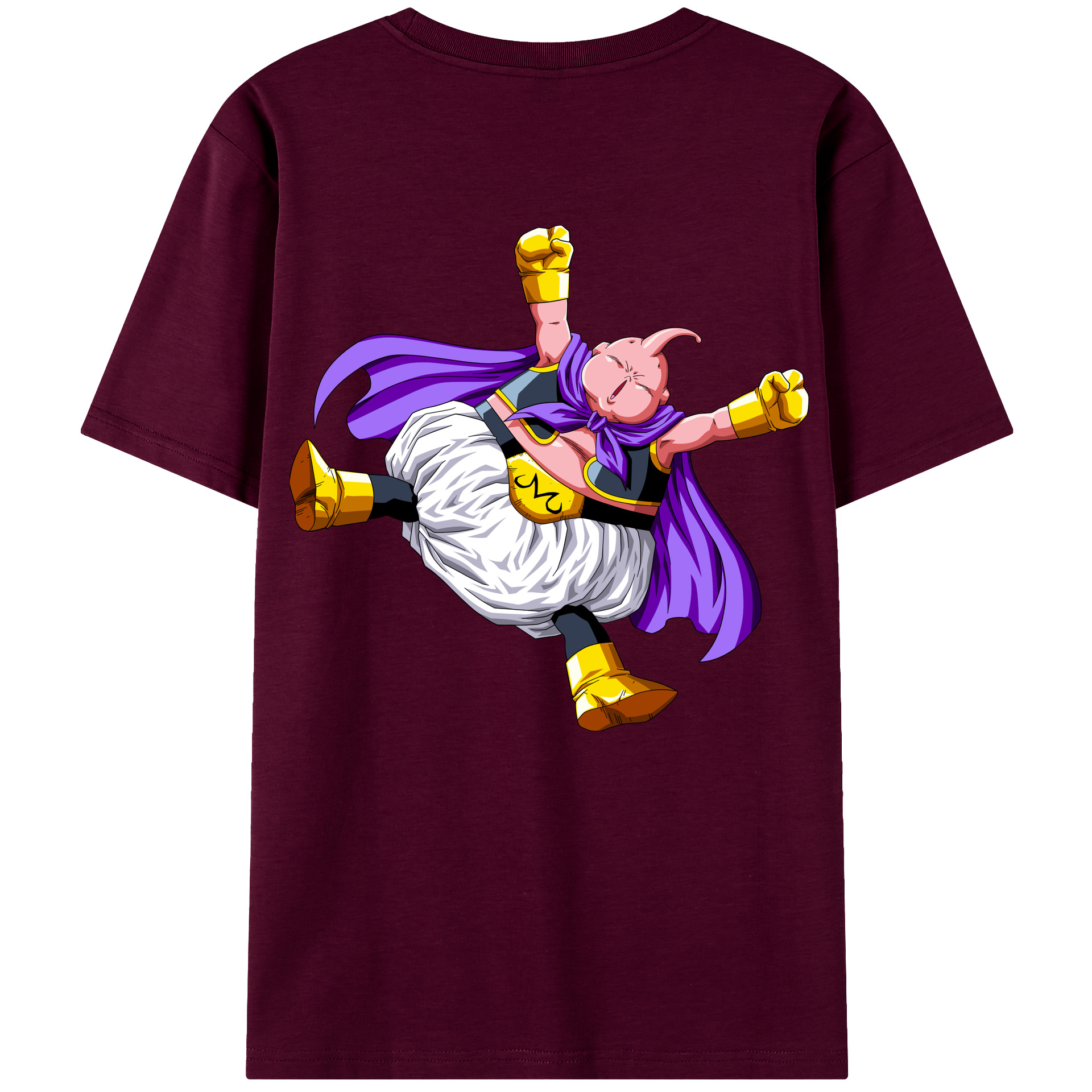 （画像用） ドラゴンボール 魔人ブウ DRAGON BALL Majin Buu レディース半袖Tシャツ(バックプリント)
